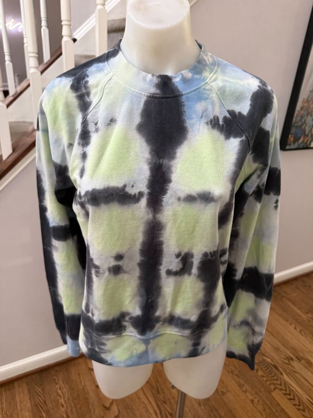 Proenza Schouler White Label Tie Dye Sweatshirt Size XS